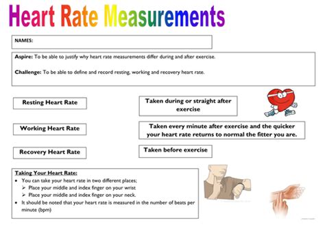 Science For Kids Measuring Heart Rate Body Parts Heart Rate Science Experiment - Heart Rate Science Experiment