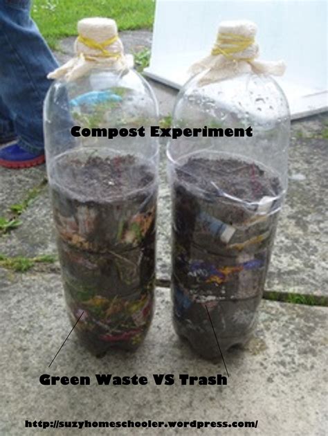 Science For Kids Soda Bottle Compost Busy Mommy Compost Science Experiments - Compost Science Experiments