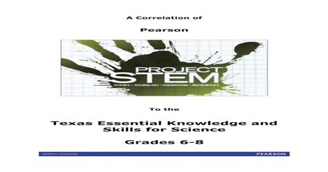 Science Grade 5 Texas Essential Knowledge And Skills 5th Grade Science Teks - 5th Grade Science Teks