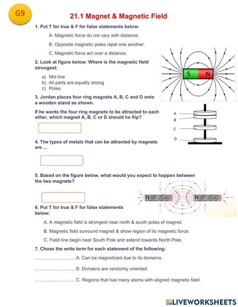 science magnetic fields answers