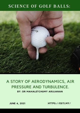 Science Of Golf Balls A Story Of Aerodynamics Science Of A Golf Ball - Science Of A Golf Ball
