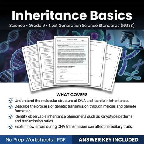 science of inheritance section answer key