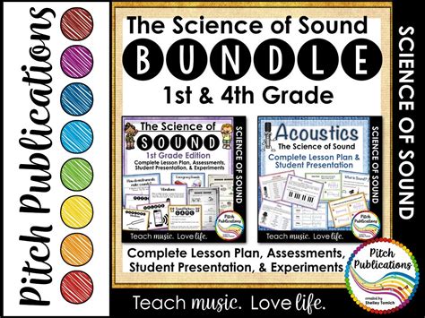Science Of Sound Bundle For 1st Grade Unit Sound Energy Worksheets 4th Grade - Sound Energy Worksheets 4th Grade