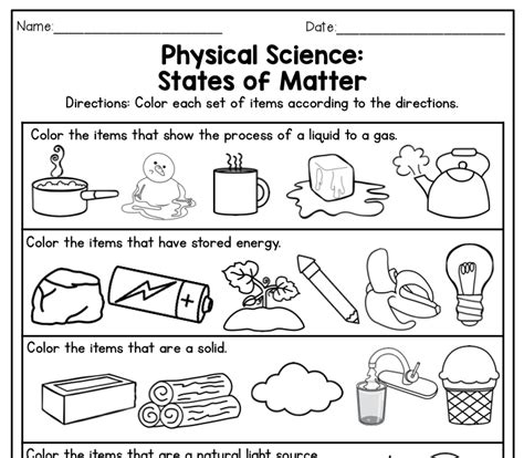Science Packets   Grade 3 Science Worksheets K5 Learning - Science Packets