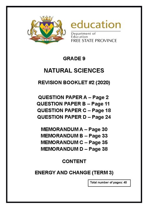 science past papers grade 9 sinhala
