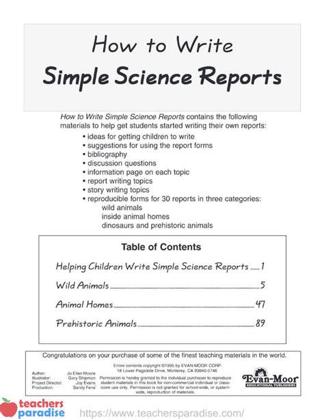 Science Reporting Science Reports Ideas - Science Reports Ideas
