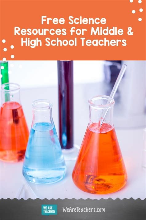 Science Resources For Middle And High School We Middle School Science Resources - Middle School Science Resources