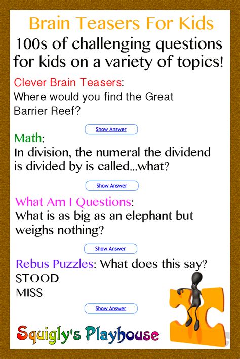 Science Riddles Puzzles Amp Brain Teasers Riddles And Science Brain Teasers Worksheets - Science Brain Teasers Worksheets