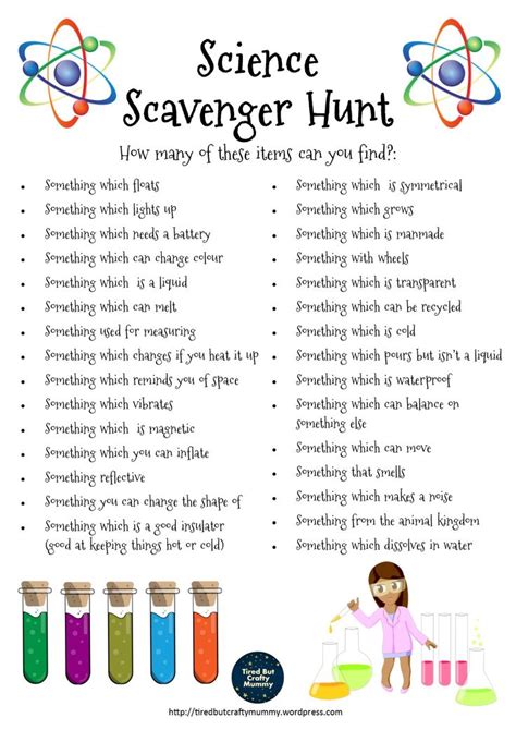 Science Scavenger Hunt Hands On Science Activities For Define Scavenger In Science - Define Scavenger In Science