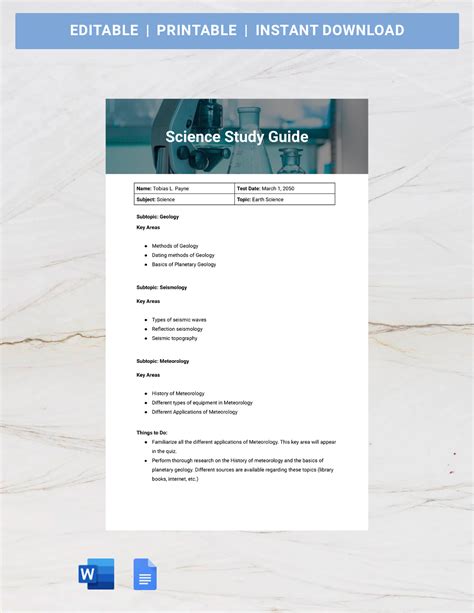 science self study guide