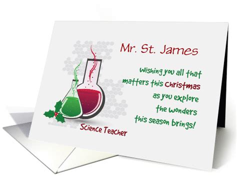 Science Teacher Christmas Cards Zazzle Science Christmas Card - Science Christmas Card