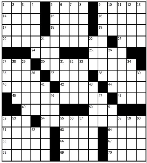 Science Teacher Publishes Crossword In New York Times Science Crossword - Science Crossword