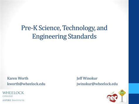 Science Technology And Engineering Standards For Pre K Pre K Science - Pre K Science