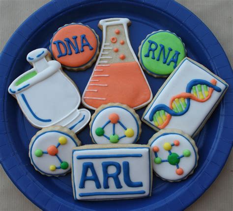 Science Themed Cookie Cakes Living Peacefully With Science Cake - Science Cake