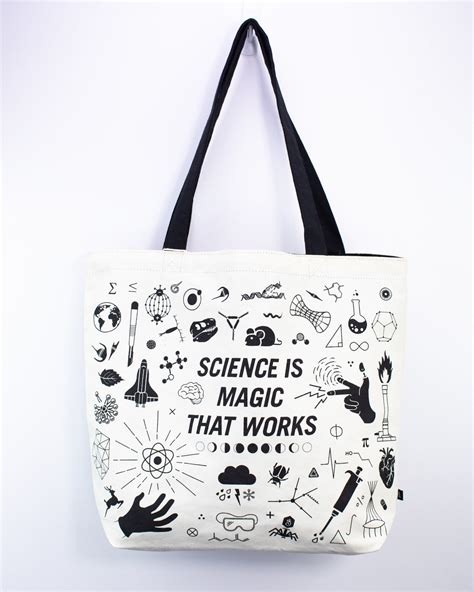Science Tote Bag Etsy Science Bags - Science Bags