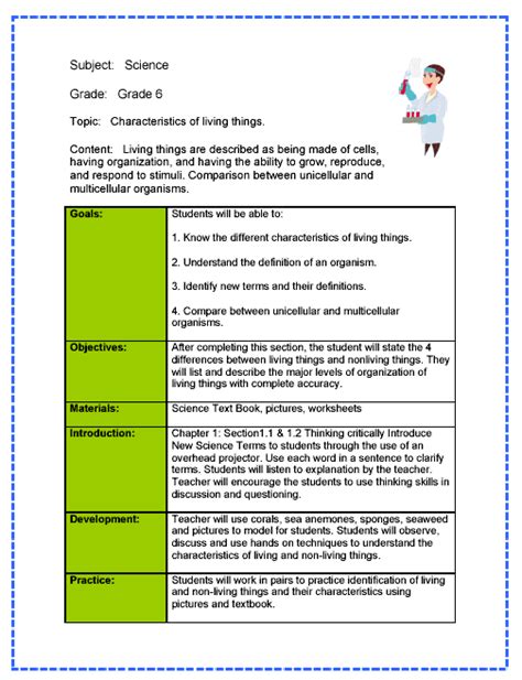 Science Unit Lesson Plans   Quality Examples Of Science Lessons And Units - Science Unit Lesson Plans