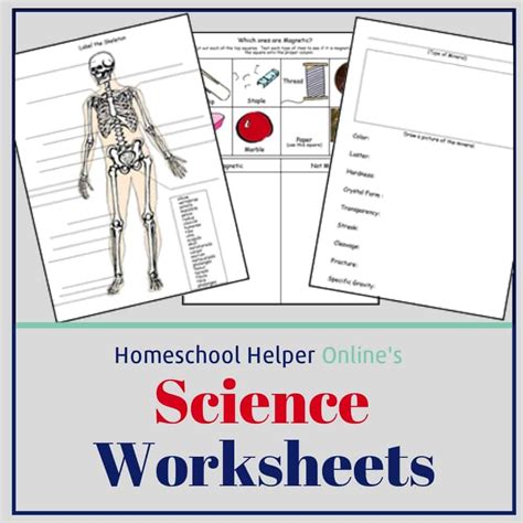 Science Units Amp Resources The Homeschool Daily Elementary Science Units - Elementary Science Units