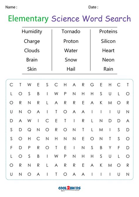 Science Word Search Science Wordfind - Science Wordfind