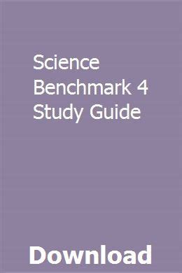 Read Online Science Benchmark 4 Study Guide 