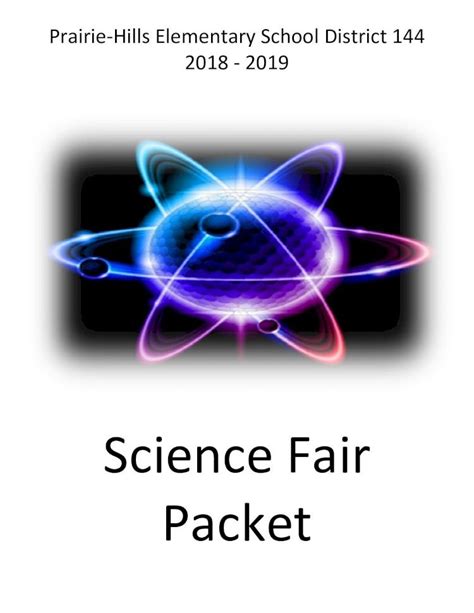 Full Download Science Fair Packet Highlands Elementary School 