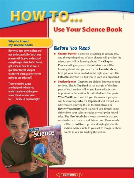 Read Online Science Level Red Chapter Review 