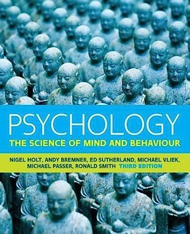 Download Science Of Mind And Behaviour Passer Smith 