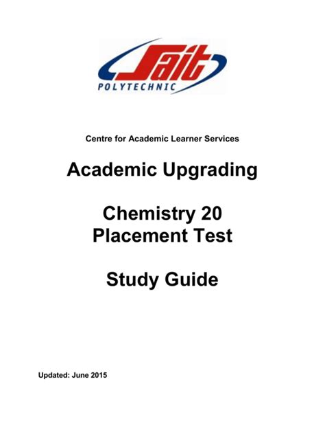 Read Online Science Placement Test Study Guide 