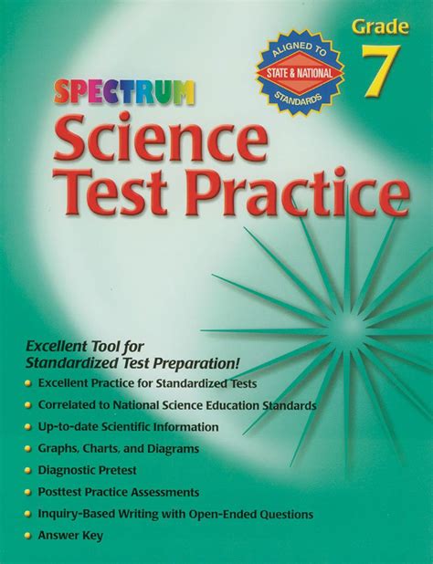 Read Online Science Test Practice Grade 7 Spectrum 