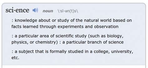 Scienced Definition Amp Meaning Merriam Webster Science Q Words - Science Q Words