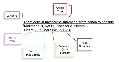 scientific article citation format