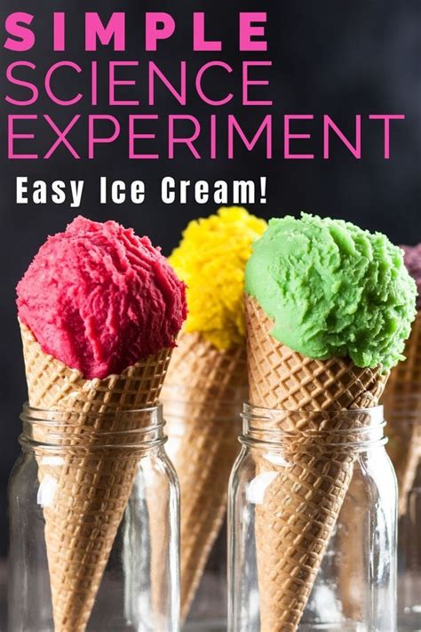 Scientific Ice Cream Free Science Experiments Science Experiments Ice Cream - Science Experiments Ice Cream