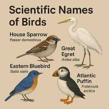 Scientific Name Of Aves