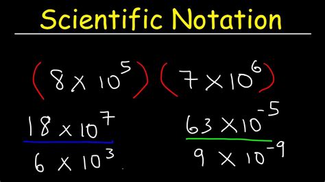Scientific Notation Multiplication And Division Math Worksheets 4 Scientific Notation Multiplication And Division Worksheet - Scientific Notation Multiplication And Division Worksheet