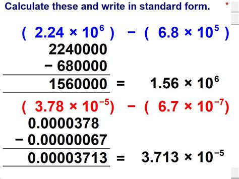 Scientific Notation Rewriting In Standard Form Worksheet Standard Form To Scientific Notation Worksheet - Standard Form To Scientific Notation Worksheet