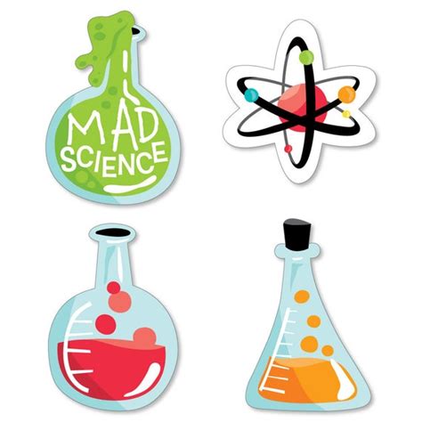 Scientist Cutout Etsy Science Cutouts - Science Cutouts