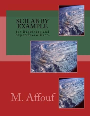 Full Download Scilab By Example 