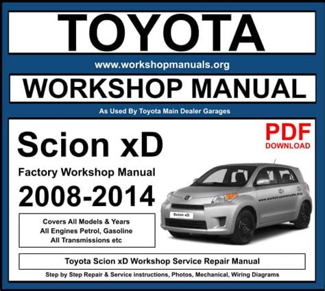 Read Online Scion Xd Manual 