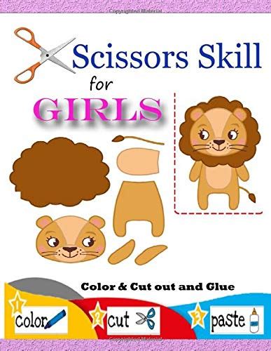 Scissors Skills Color Cut Amp Paste Workbook 1 Cut And Paste Workbooks - Cut And Paste Workbooks