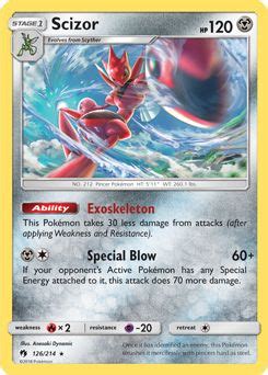 scizor weakness serebii