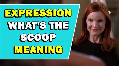 Scoop Meaning