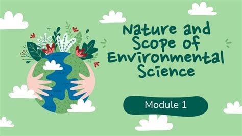 Scope Of Environmental Science