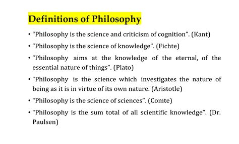 Scope Of Philosophy