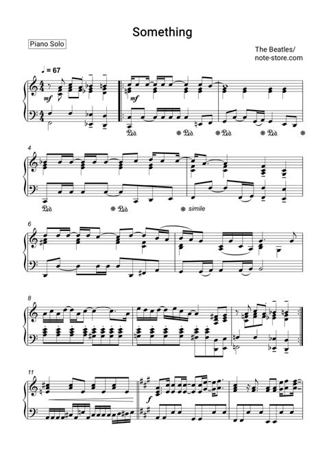 Score Something Beatles