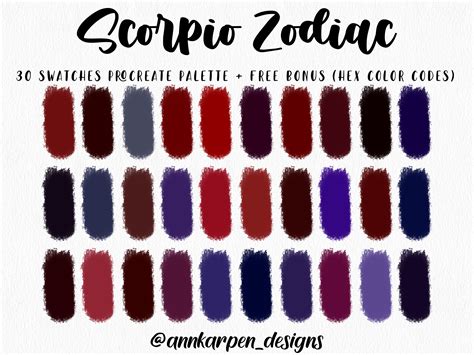 scorpio colors