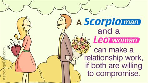 scorpio male leo woman love compatibility