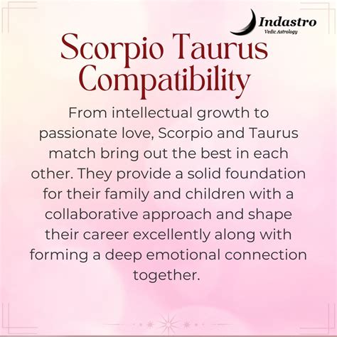 Scorpio Taurus Compatibility