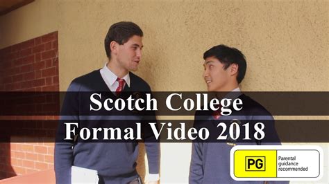 scotch college formal video