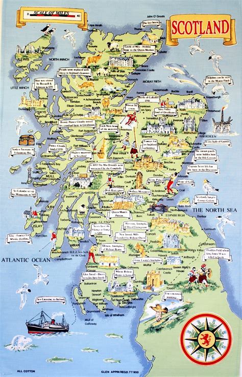 Scotland Touring Map