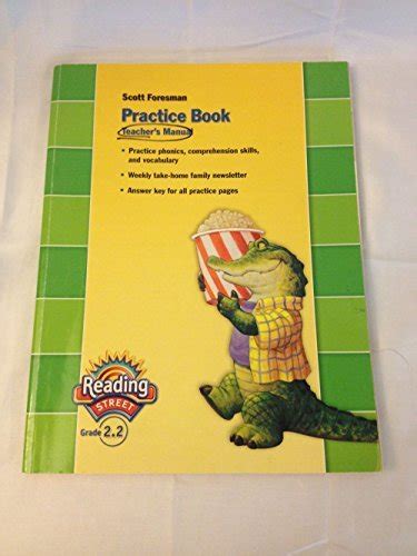 Scott Foresman Practice Book Teacheru0027s Manual Reading Street Reading Street Grade 6 - Reading Street Grade 6