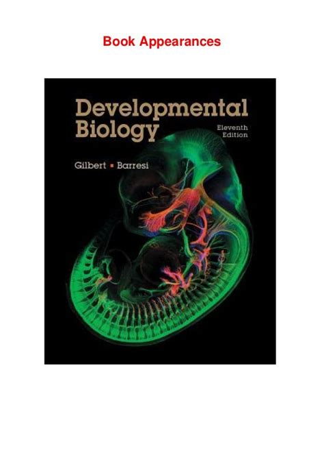 Full Download Scott Gilbert Developmental Biology Pdf Wordpress Com 